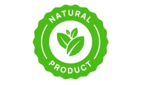 All natural badge